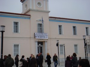 Demonstreren tegen de afvalbergen