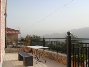 Saharazand in de lucht