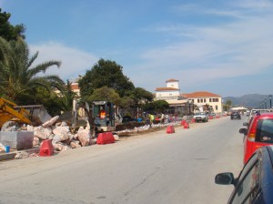 Grote aanpak park en trottoirs