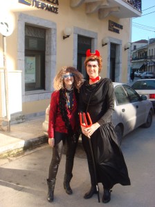 Marie Jose en Julia (tijdens Carnaval)