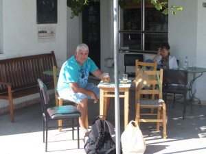 Biertje bij "Ajax-man"