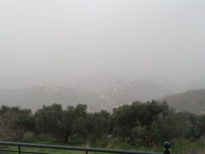 Uitzicht vanaf Marathea (Saharazand)