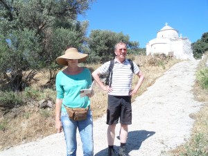 Henk en Diana in Tragea