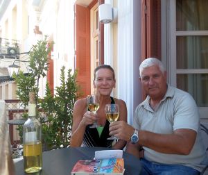 Wijntje op balkon Aetoma