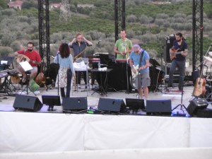 Tijdens de soundcheck